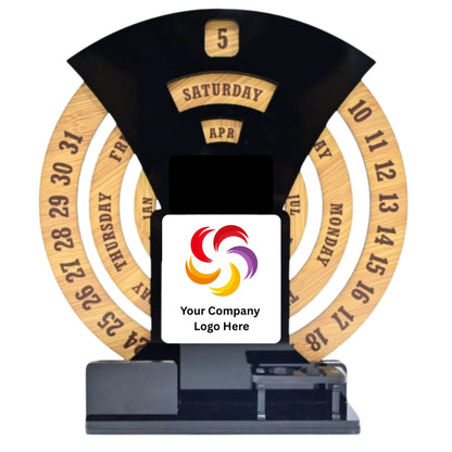 Infinity Calendar | Table Calendar For Office & Home | Desk Calendar | Acrylic