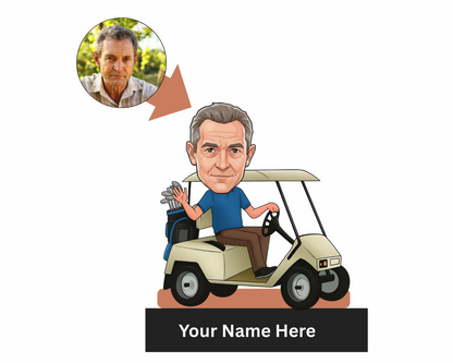 Retirement Caricatures | Retirement Gifts | Design 02