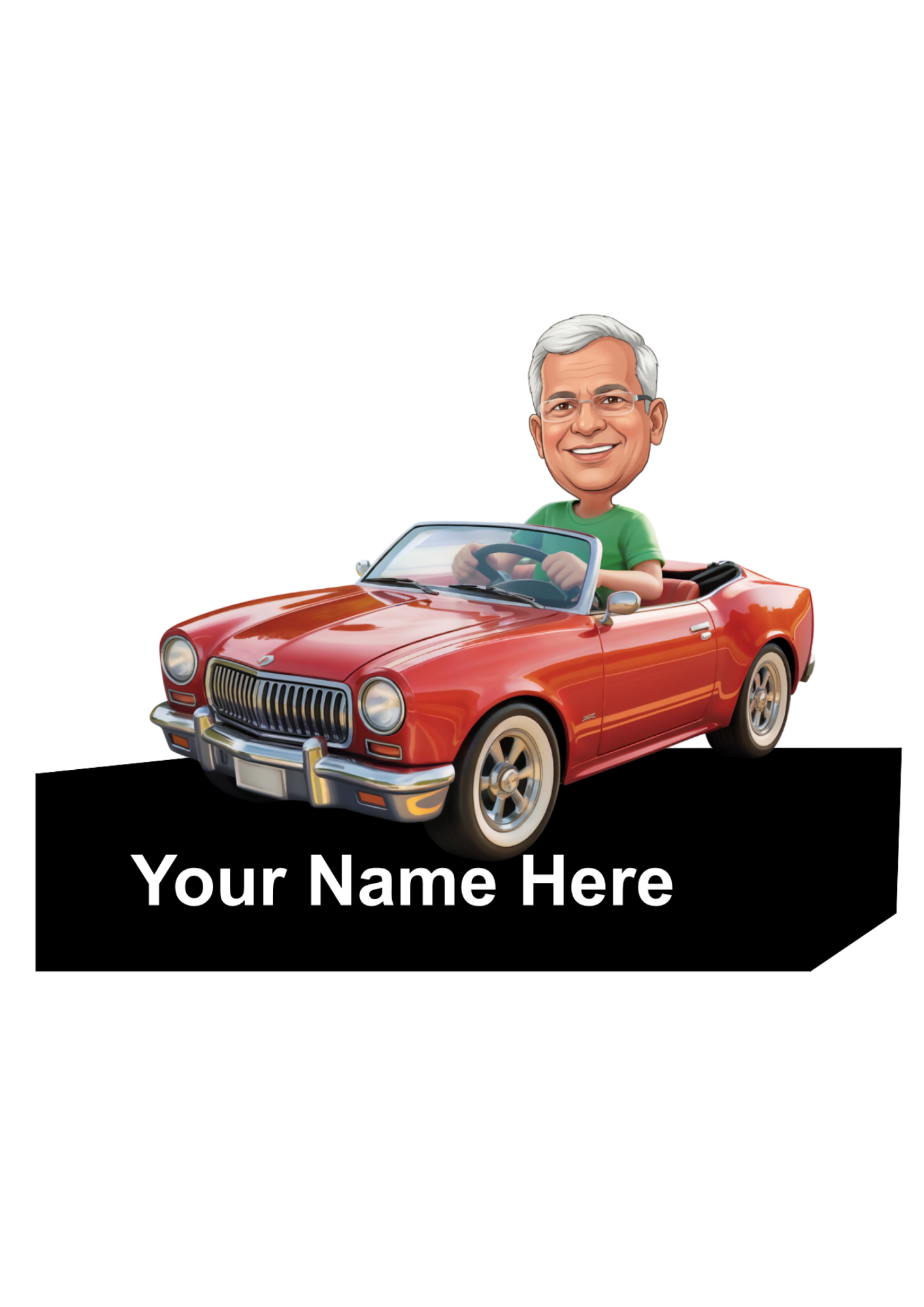 Retirement Caricatures | Retirement Gifts | Design 03