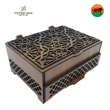 Corporate Gift - Dry Fruit Box | Premium Corporate Gift | Handcrafted | Custom Branding | Antique Design with Drawer