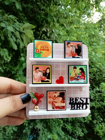Personalised 3D Fridge Magnet | Rakhi | Best Bro