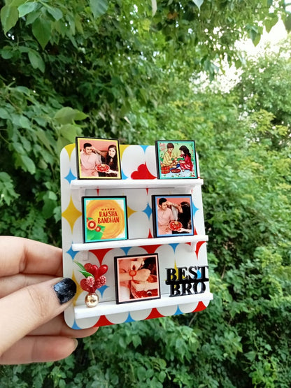 Personalised 3D Fridge Magnet | Rakhi | Best Bro