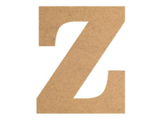 MDF Alphabet Letters | Craft letters for DIY nameplates O-Z