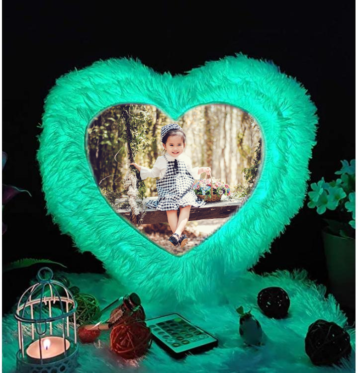 LED Cushion | Heart Shape With Remote