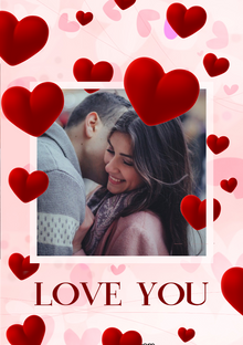 Personalised Love Greeting Card | PC 02