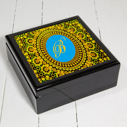 Personalised Jewellery Box | Name Initials