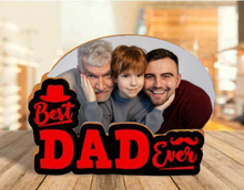 Personalised Table Photo Stand | Father
