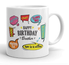 Happy Birthday Brother | Personalised Mug - ThePikuCart