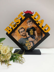 Best Dad | Personalised Table Photo Top