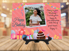 Personalized Happy Birthday Ceramic Tile | PC 06
