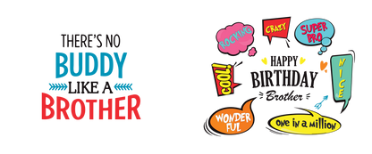 Happy Birthday Brother | Personalised Mug - ThePikuCart