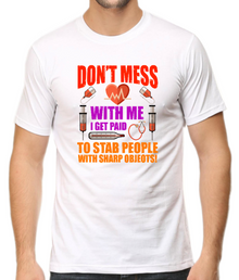 Don't Mess | Printed Shirt
