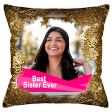 Magic Cushion | Happy Rakhshbandhan | Rakhi Special | Best Sister | Golden Sequin Cushion