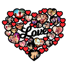 Heart Shape Collage Frame | Wall Hanging