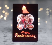 LED Personalised Table Top | Anniversary