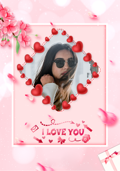 Personalised Love Greeting Card | PC 03