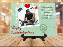 Personalized Rakshabandhan Ceramic Tile | Rakhi | PC 05