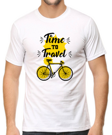 Time To Travel | Printed Shirt