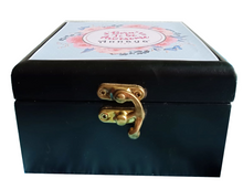 Personalised Jewellery Box | Name & Floral Print