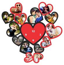 Personalized Wall Clock - Heart Shape