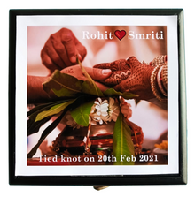 Personalised Jewellery Box | Circular Name Style