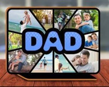 Best Dad Personalised Wooden Collage Frame