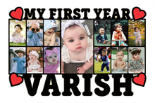Collage Frames | Baby First Year | Wall Hanging