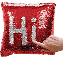 Magic Cushion | Red Sequin