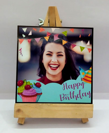 Easel Tower || Photo Frame || Happy Birthday