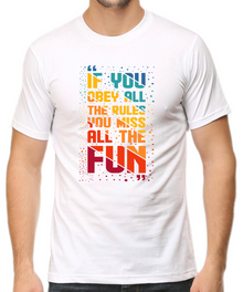 Obey Rules-Miss Fun | Printed Shirts