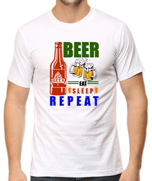 Beer Repeat| Printed Shirt