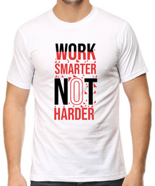 Work  Smarter | Printed Shirt