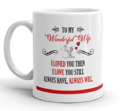 Happy Birthday Wifey | Personalised Mug - ThePikuCart